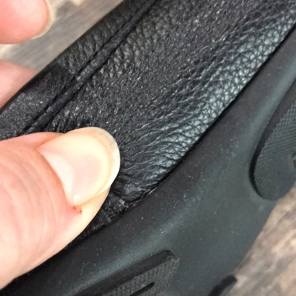 Lauren Ralph Lauren Black & Gold Loafers - Picture 10 of 13